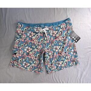 Maui‎ Rippers Board Shorts Women's Size 16 New Hawaii Surf Swim